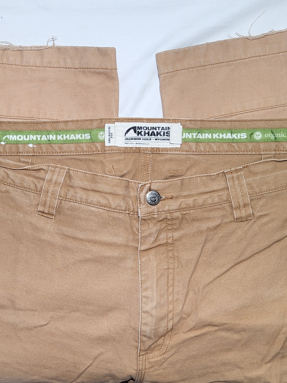 Mountain Khakis Men’s Straight Fit Chinos - Khaki Brown